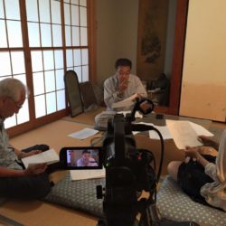An excellent film production day in Oiso, Japan